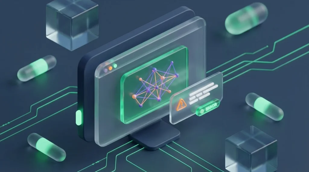 Computer screen showing a spreadsheet formula error popup highlighting a syntax issue
