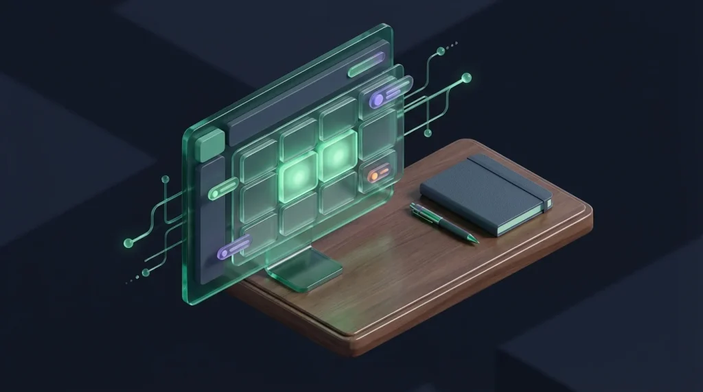 Desktop monitor displaying Excel F9 formula debugging on a spreadsheet