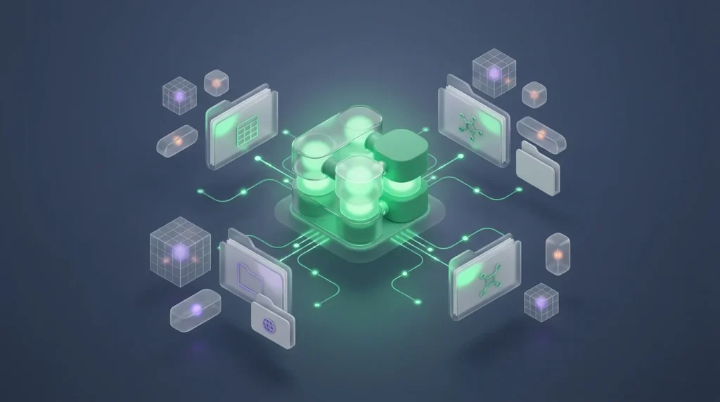 A digital folder structure categorizing technical logic snippets